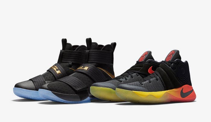 Nike LeBron Soldier 10 &amp; Kyrie 2 Championship Pack Forty Ones
