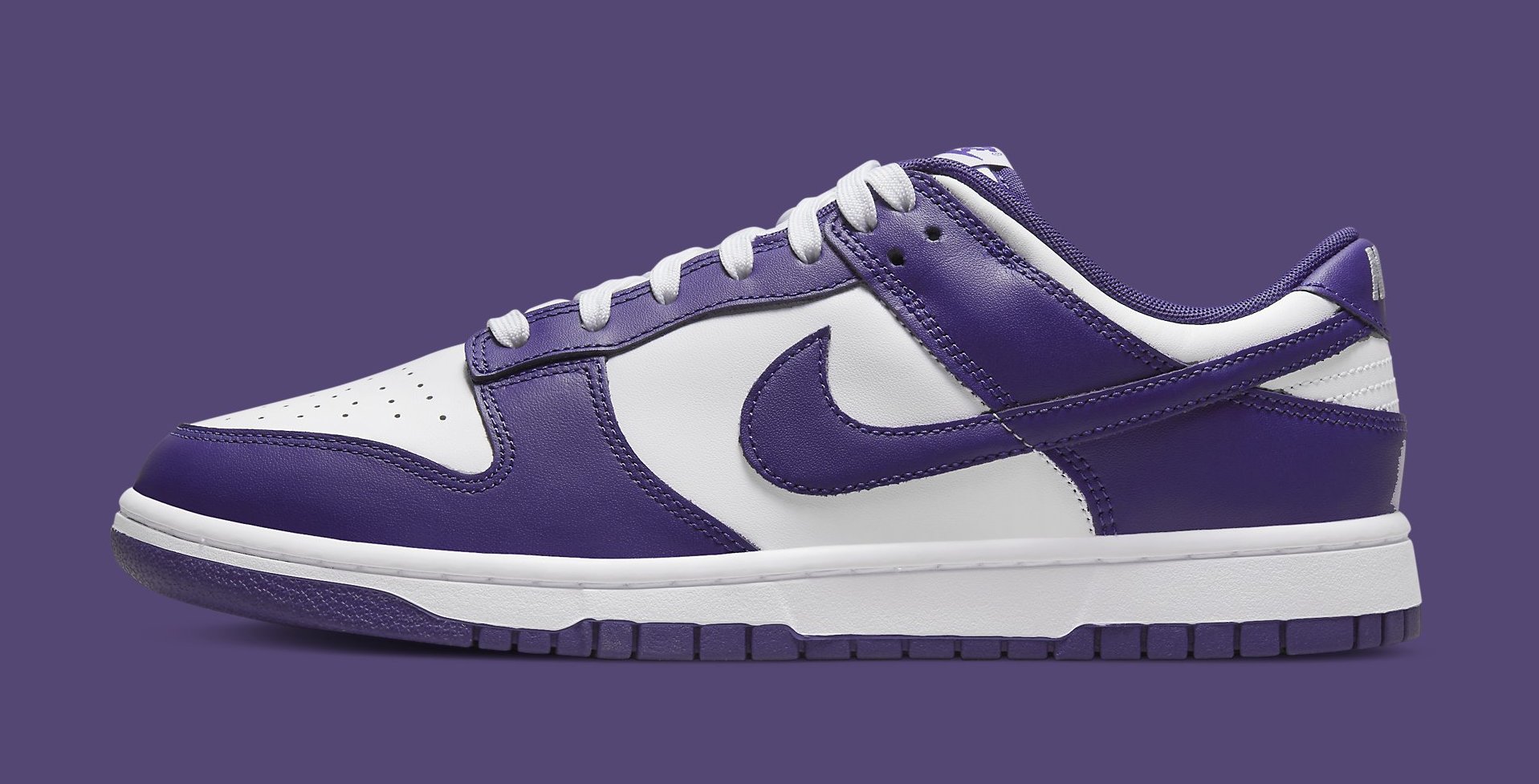 Nike Dunk Low &#x27;Court Purple&#x27; DD1391 104 Lateral
