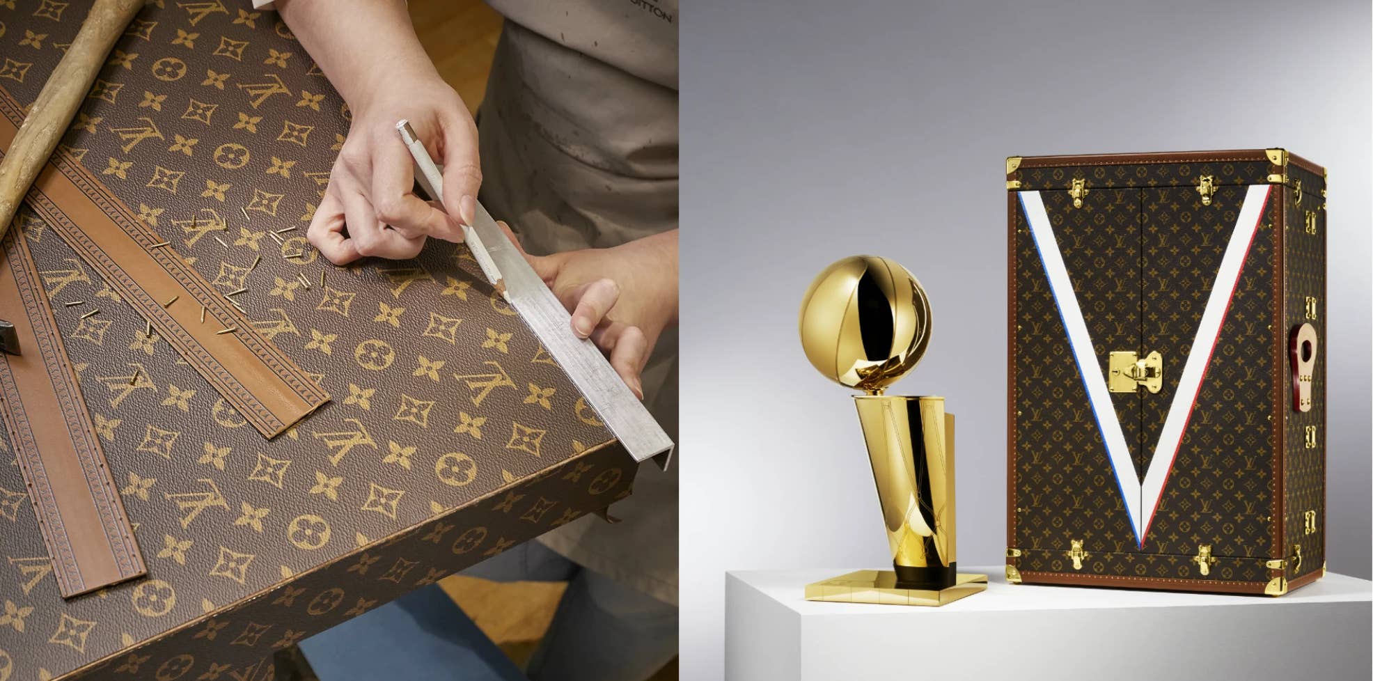 Louis Vuitton and the NBA team up for a multiyear partnership