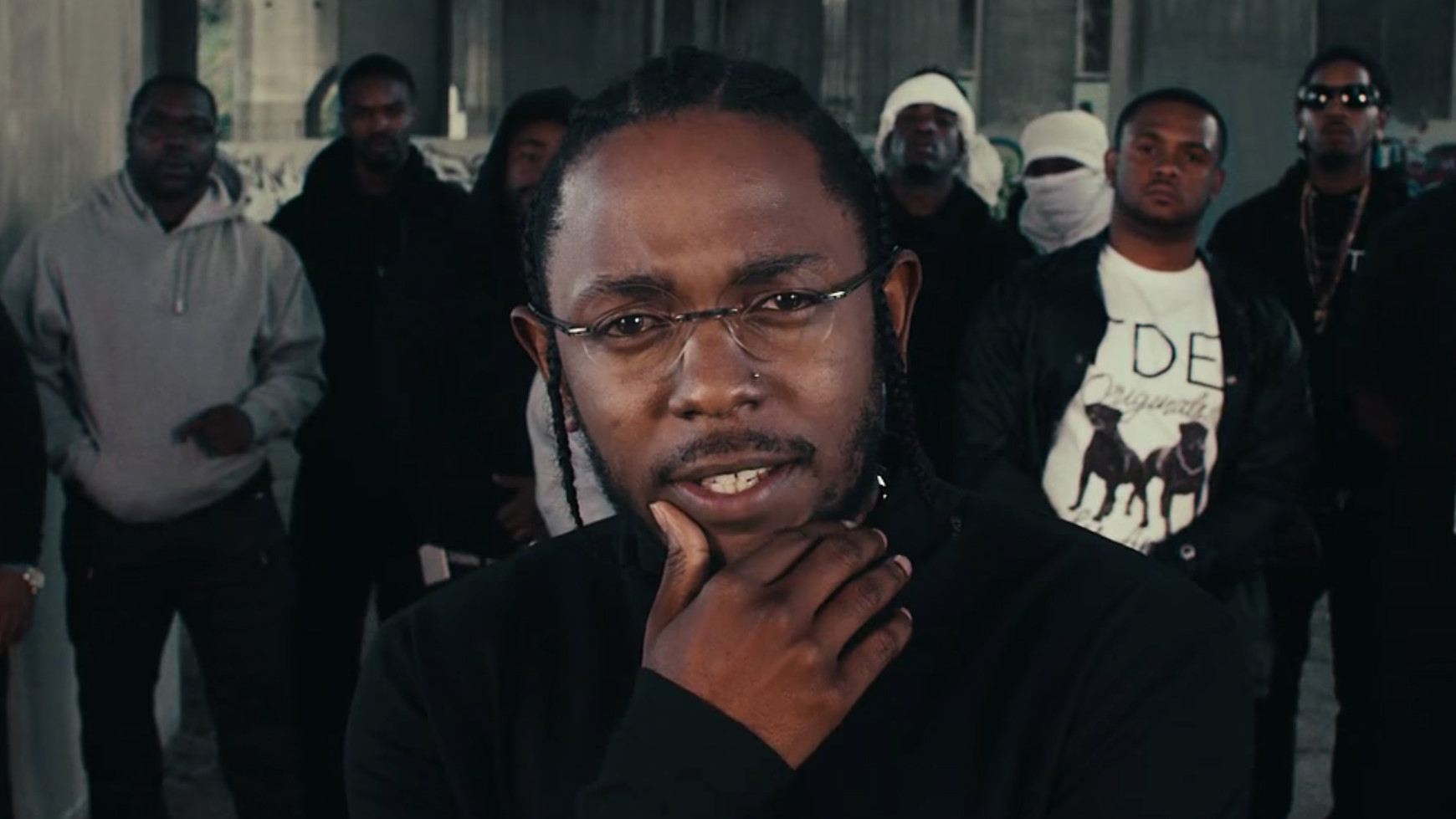 kendrick lamar humble video screen