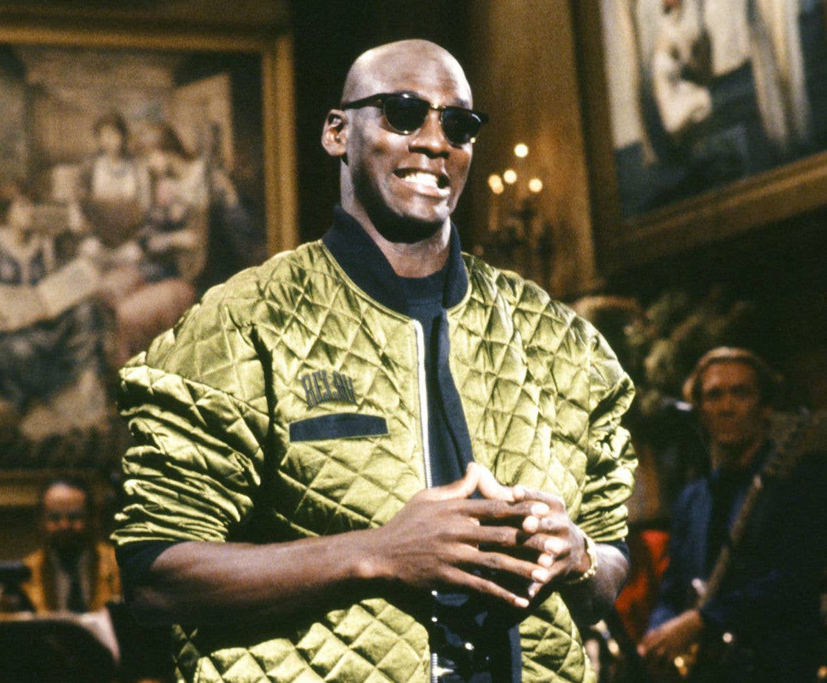 Michael Jordan SNL Green Jacket