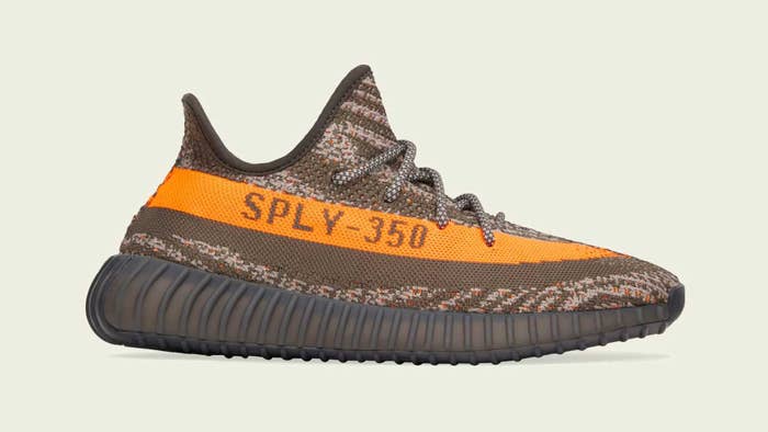 Adidas Yeezy Boost 350 V2 &#x27;Carbon Beluga&#x27; HQ7045 Lateral