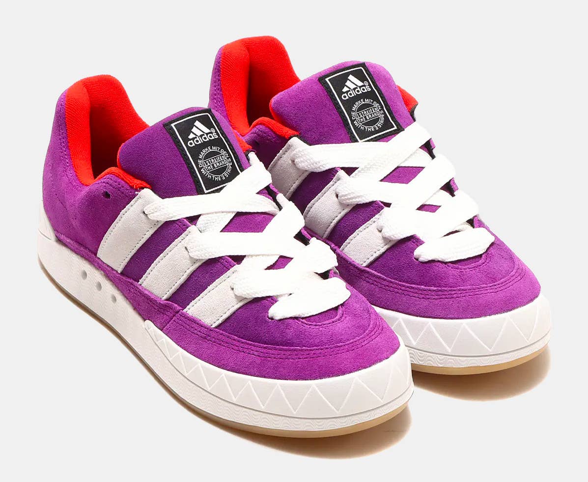 Atmos x Adidas Adimatic Purple/White