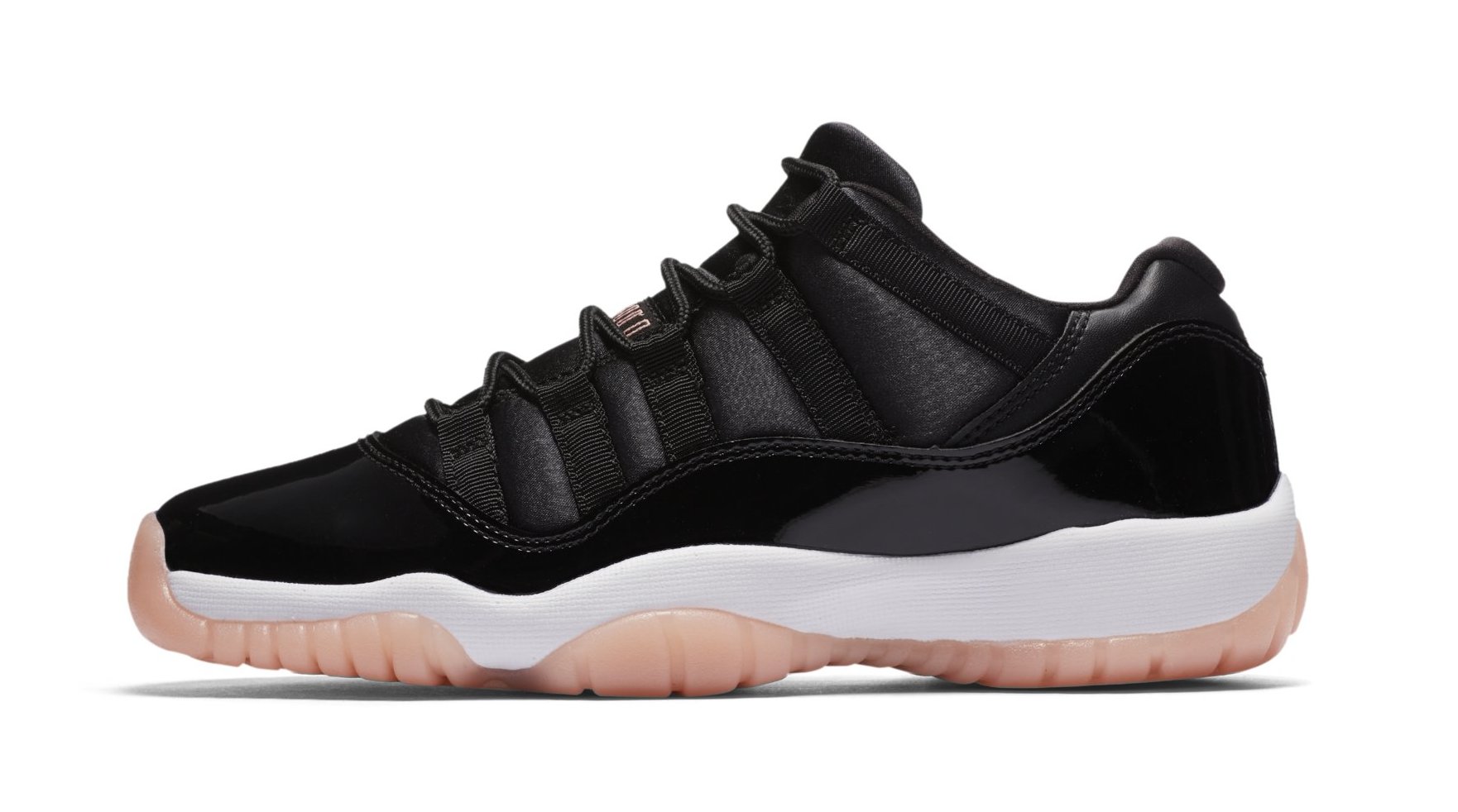 Air Jordan XI Low GG &#x27;Black/Bleched Coral&#x27;