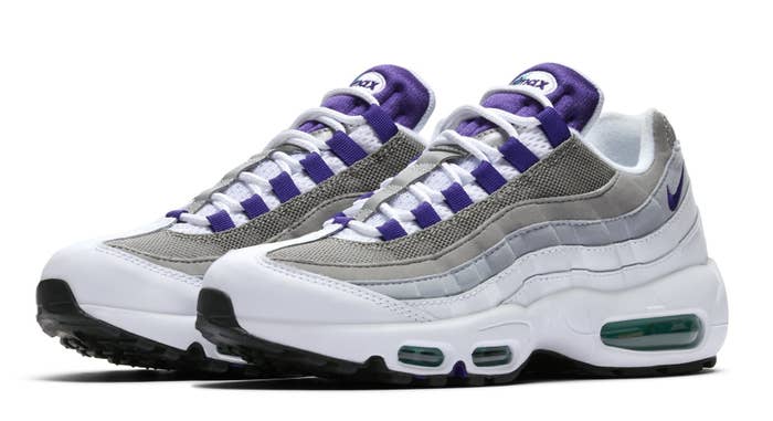 WMNS Nike Air Max 95 &#x27;Grape&#x27; 307960 109 (Pair)