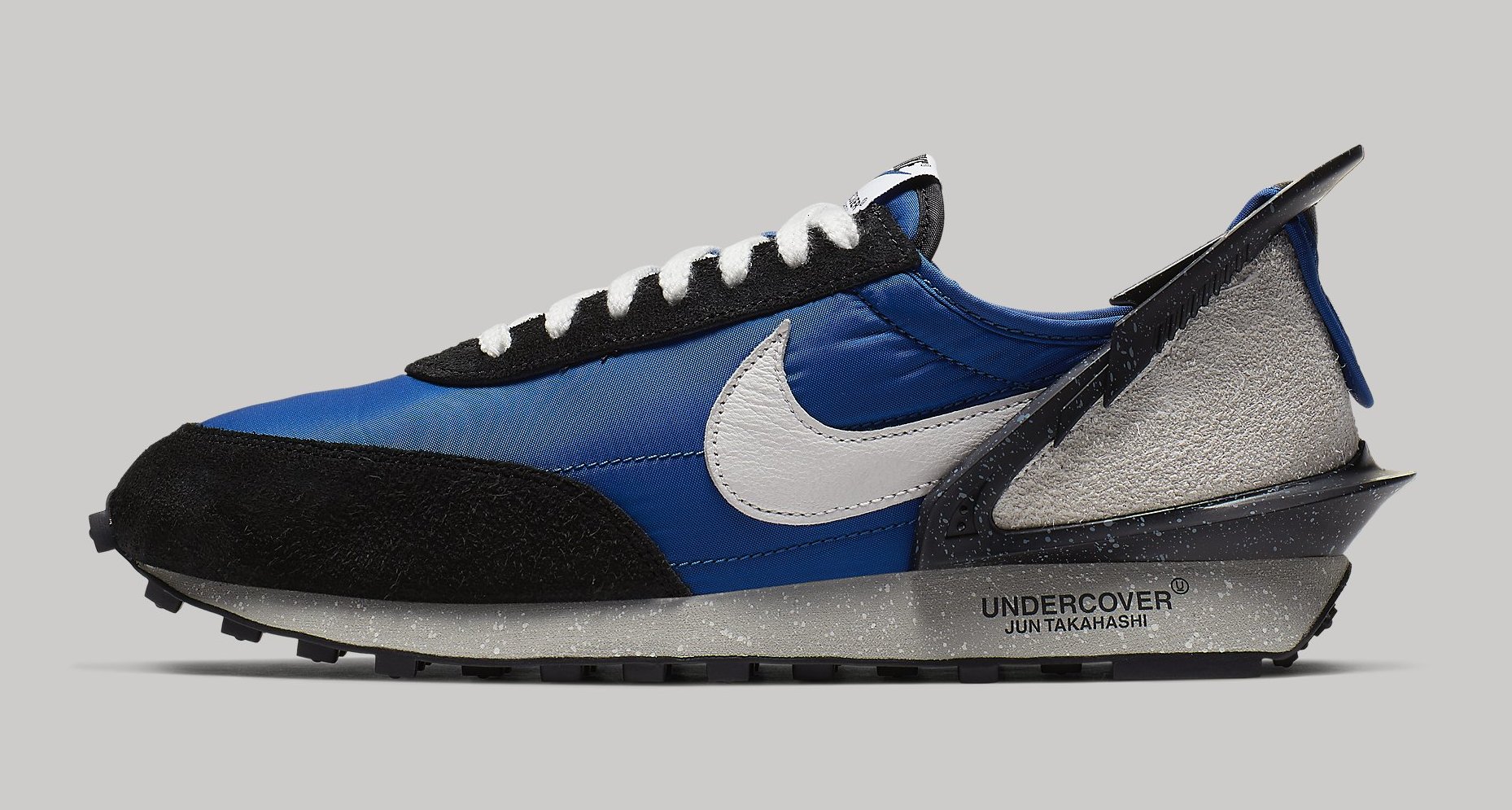 Undercover x Nike Daybreak Blue Jay/Summit White Black BV4594 400 Lateral