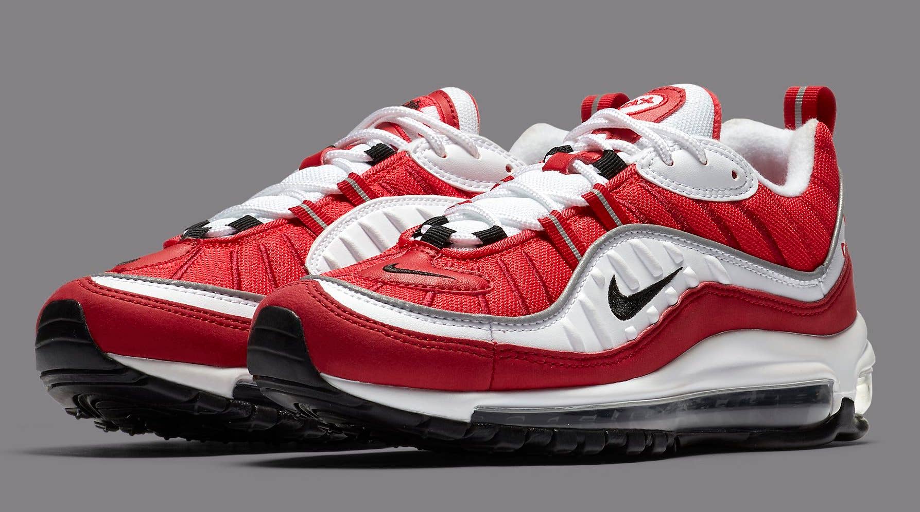 Nike Air Max 97 Gym Red On Feet