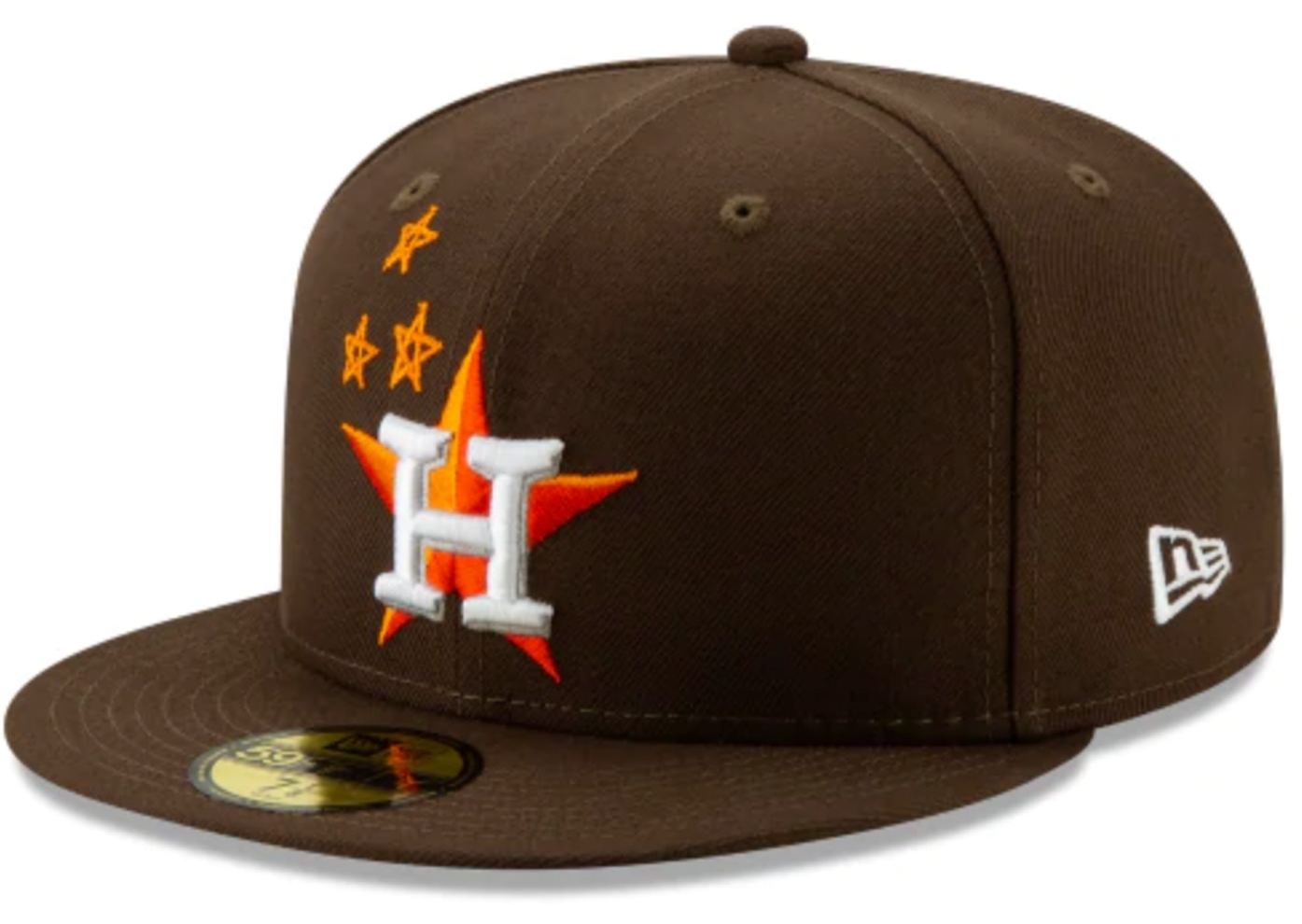 Travis Scott x New Era 59Fifty Fitted Hat &#x27;Astros/Brown&#x27;