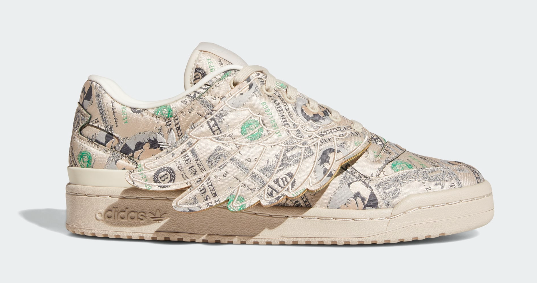 Jeremy Scott x Adidas Forum 84 Low Wings &#x27;Money&#x27;