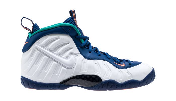 Nike Little Posite Pro &#x27;Gym Blue&#x27; 644792-404 (Lateral)
