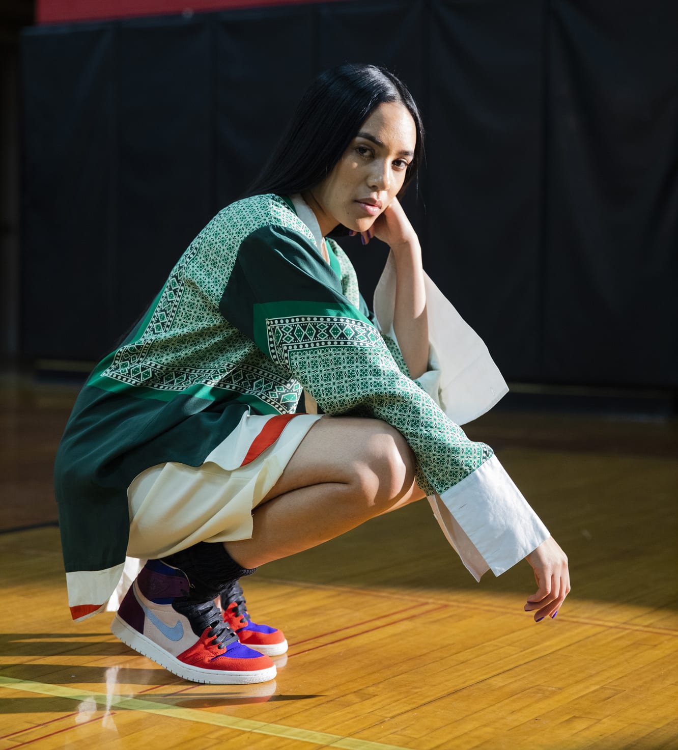 Aleali May x Air Jordan 1 Court Lux Maya Moore x Air Jordan 10 Court Lux 1