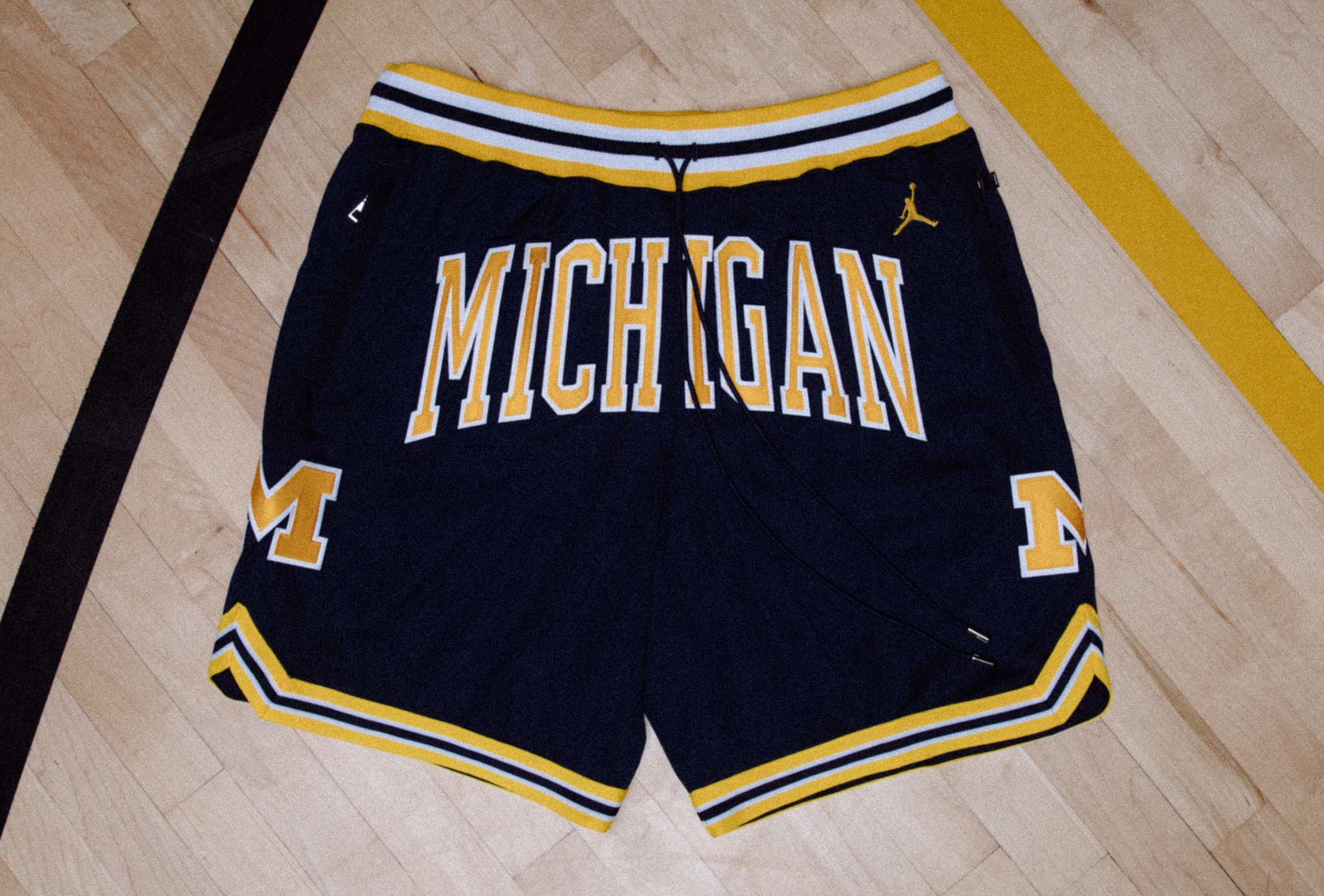 Just Don x Jordan Flight Shorts Release Date Michigan Blue