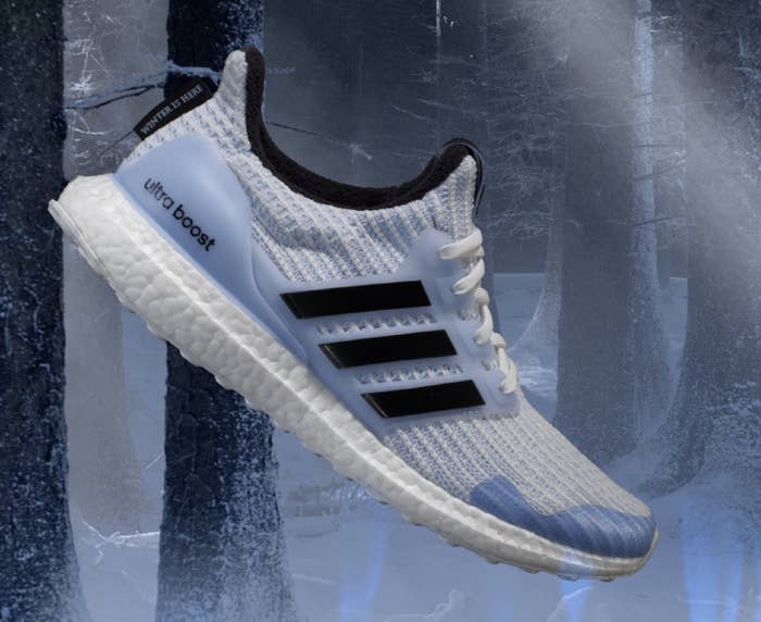 &#x27;Game of Thrones&#x27; x Adidas Ultra Boost &#x27;White Walker&#x27;