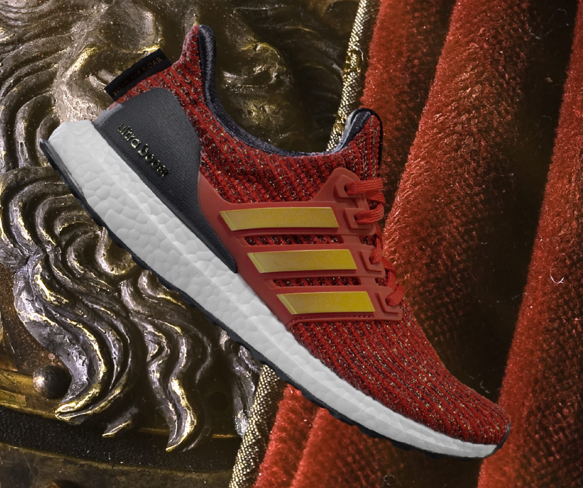 &#x27;Game of Thrones&#x27; x Adidas Ultra Boost &#x27;House Lannister&#x27;