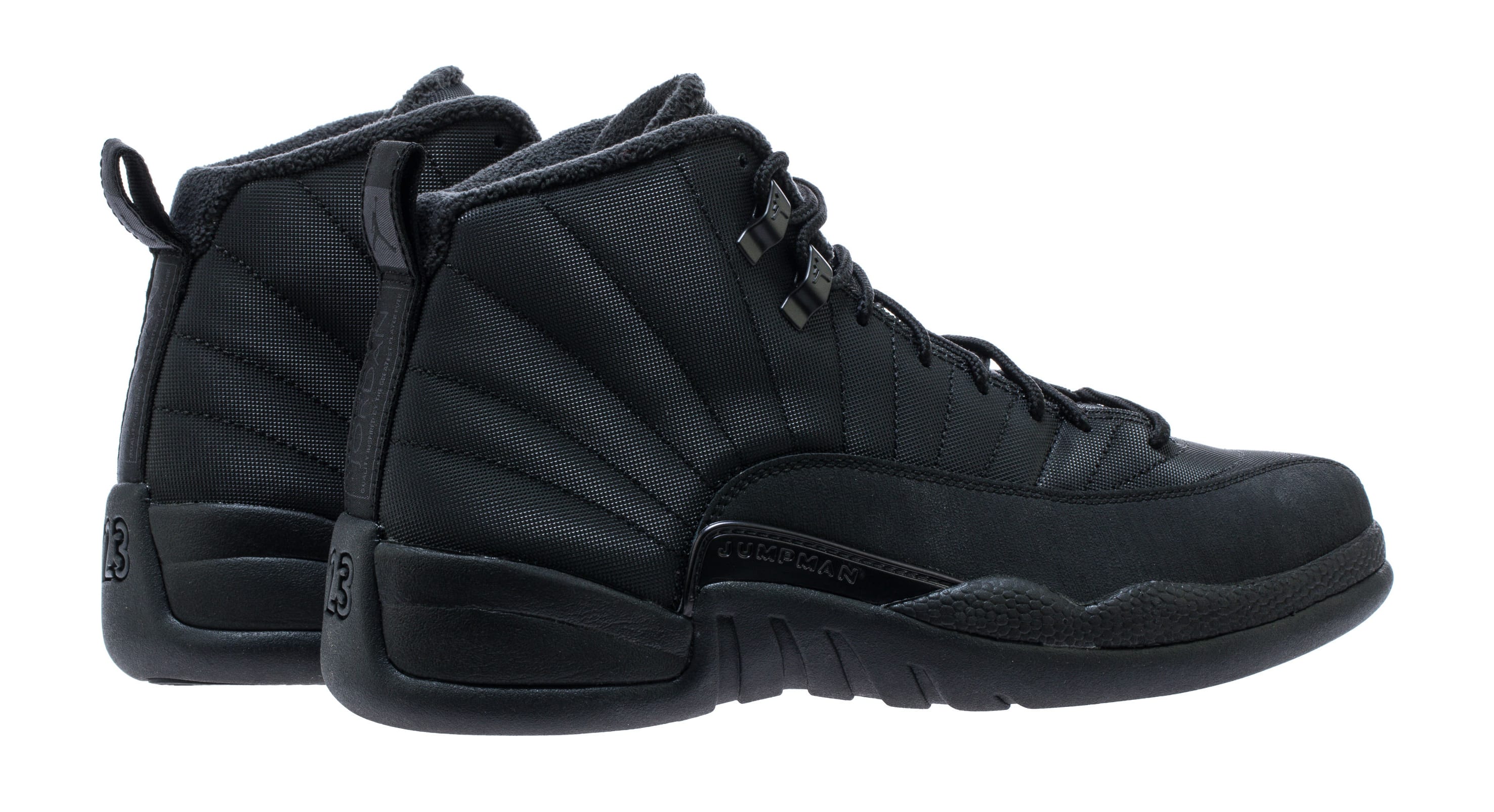 All black shop jordans december 15