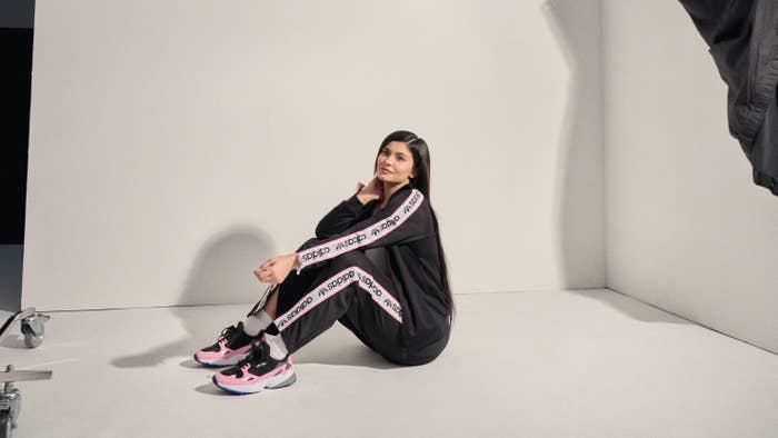 Kylie Jenner the New of the Adidas Falcon Complex
