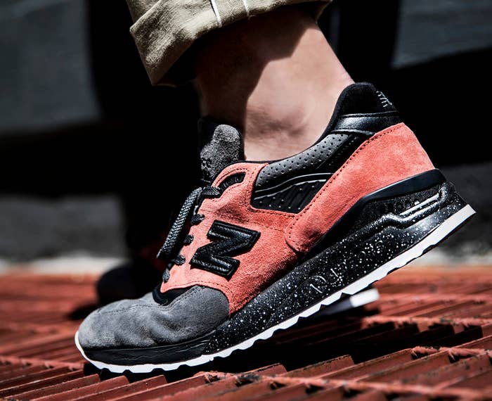 Todd Snyder x New Balance 998 NB1 &#x27;Sunset Pink&#x27; (On-Foot)