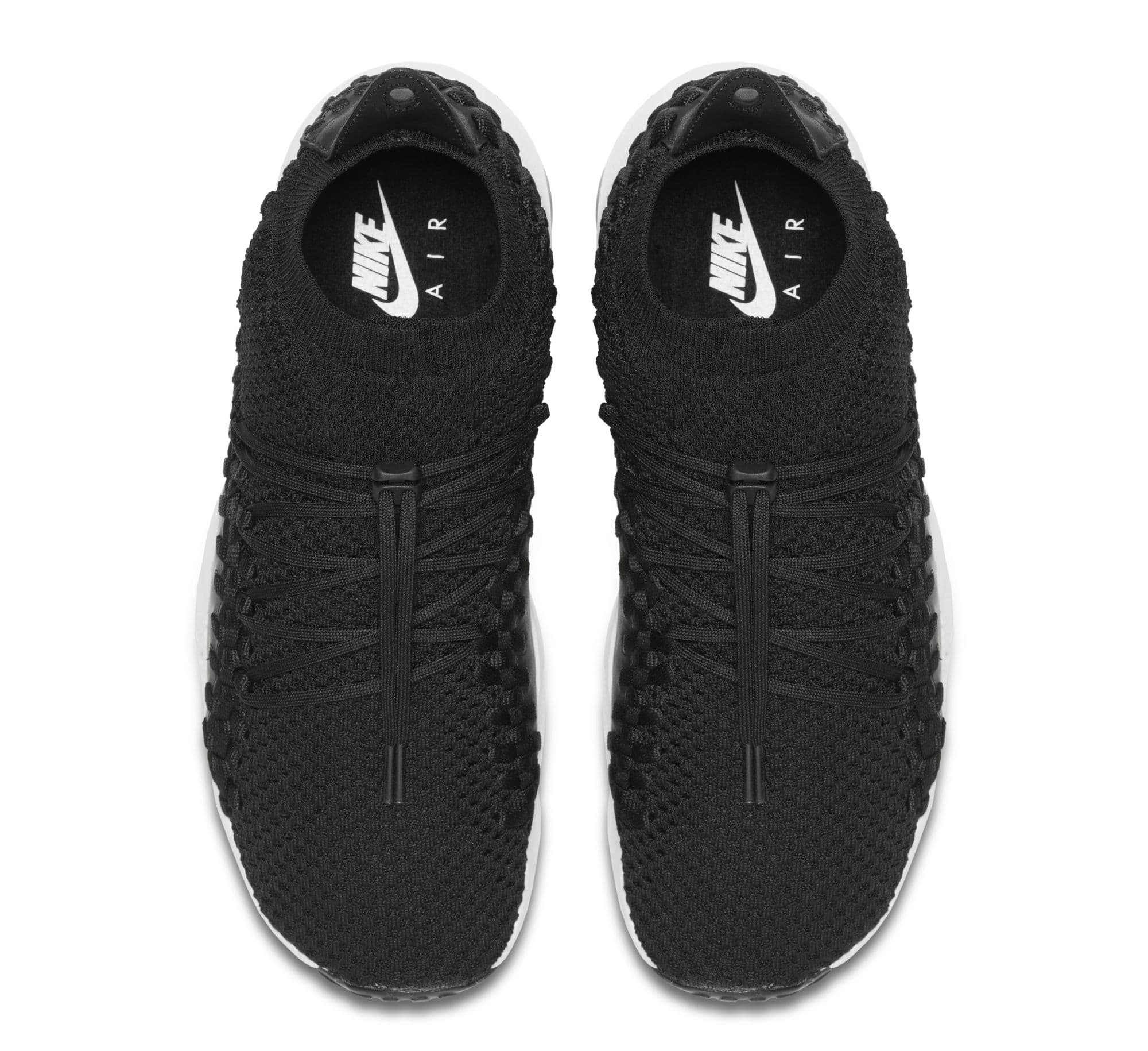 Nike Footscape Woven Chukka Flyknit &#x27;Black&#x27; AO5417-001 (Top)