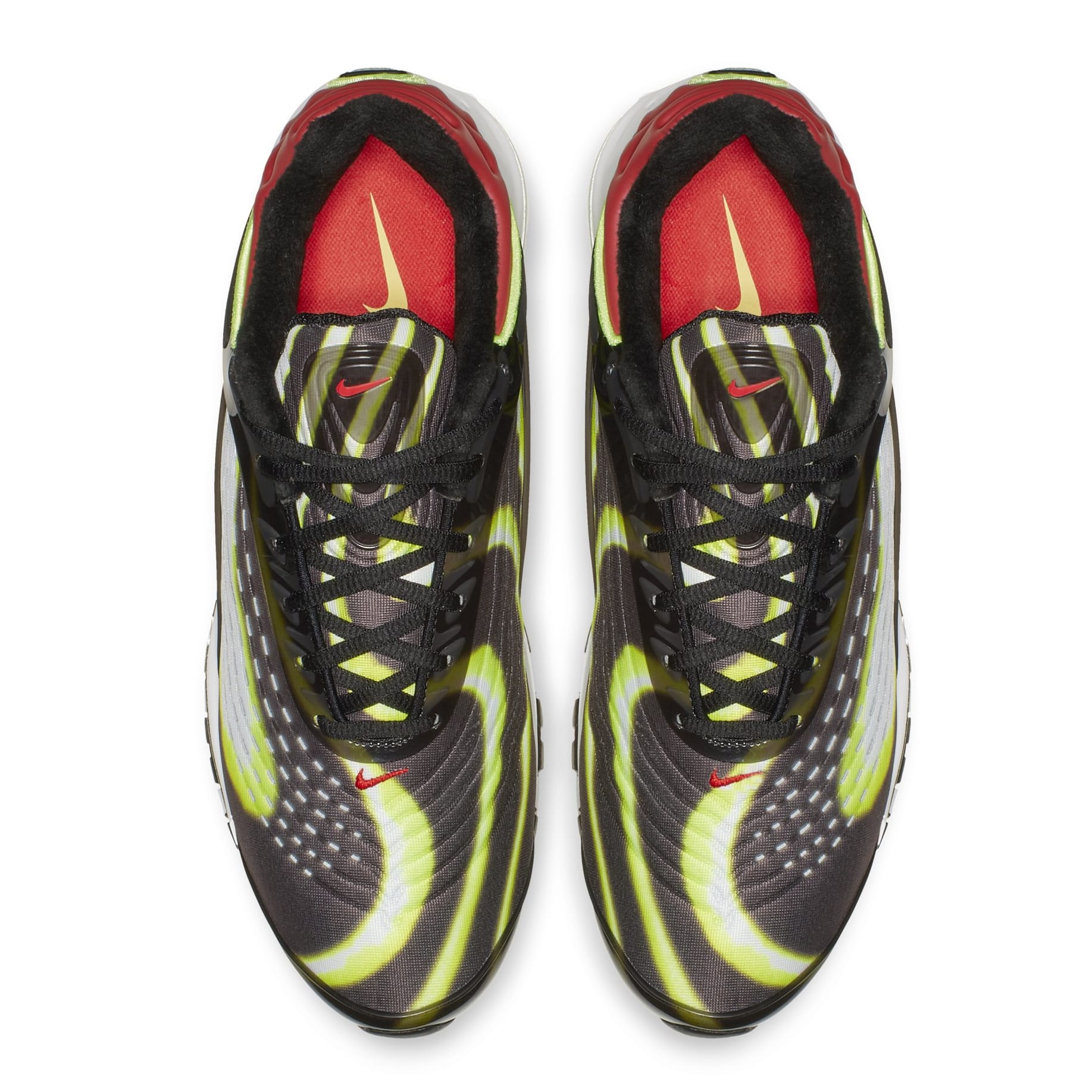 Nike Air Max Deluxe &#x27;Black/Volt-Habanero-Red-White&#x27; AJ7831-003 Release Date