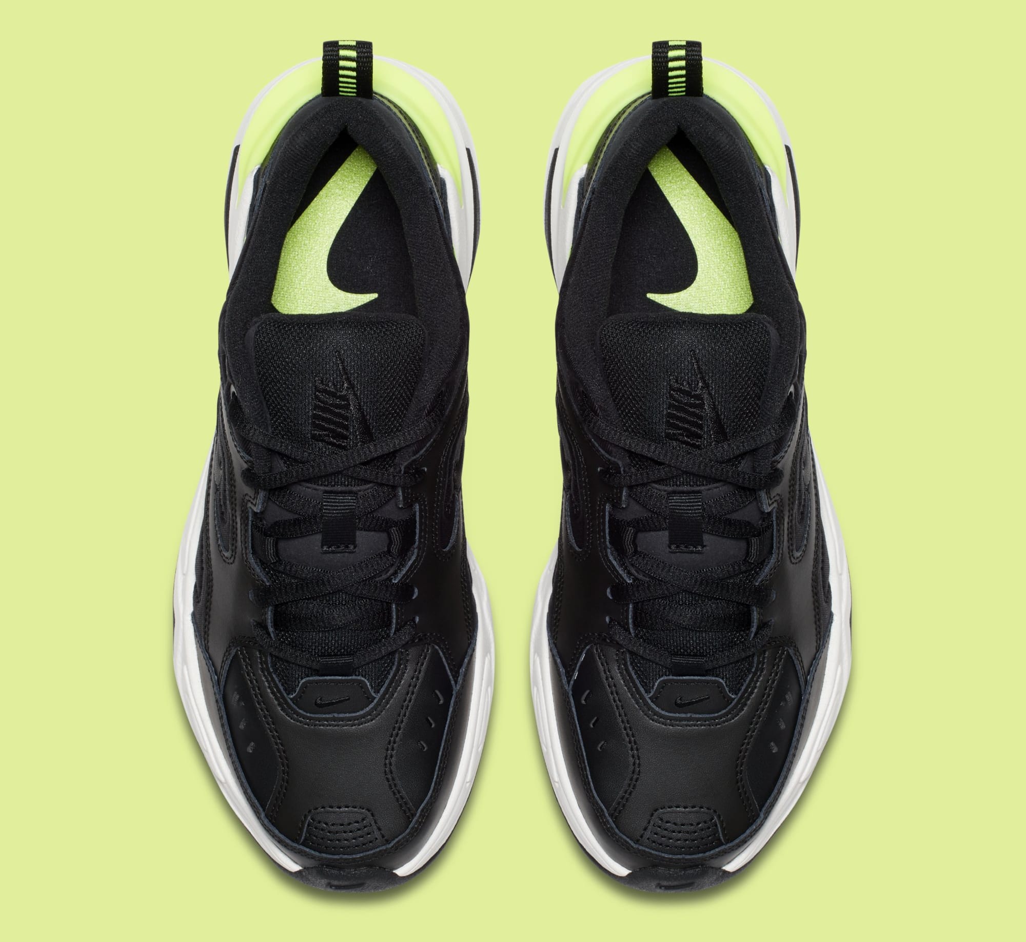 Nike M2K Tekno WMNS &#x27;Black/Black/Phantom/Volt&#x27; AO3108-002 (Top)