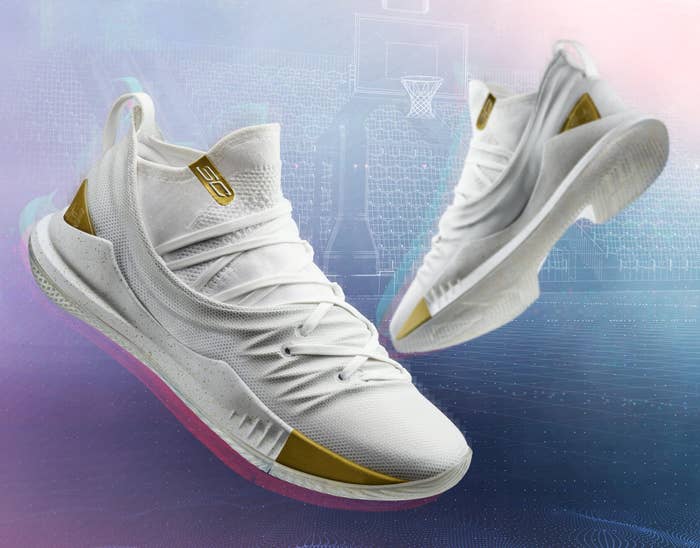 Under Armour Curry 5 &#x27;Takeover Edition 2&#x27; White (Pair)