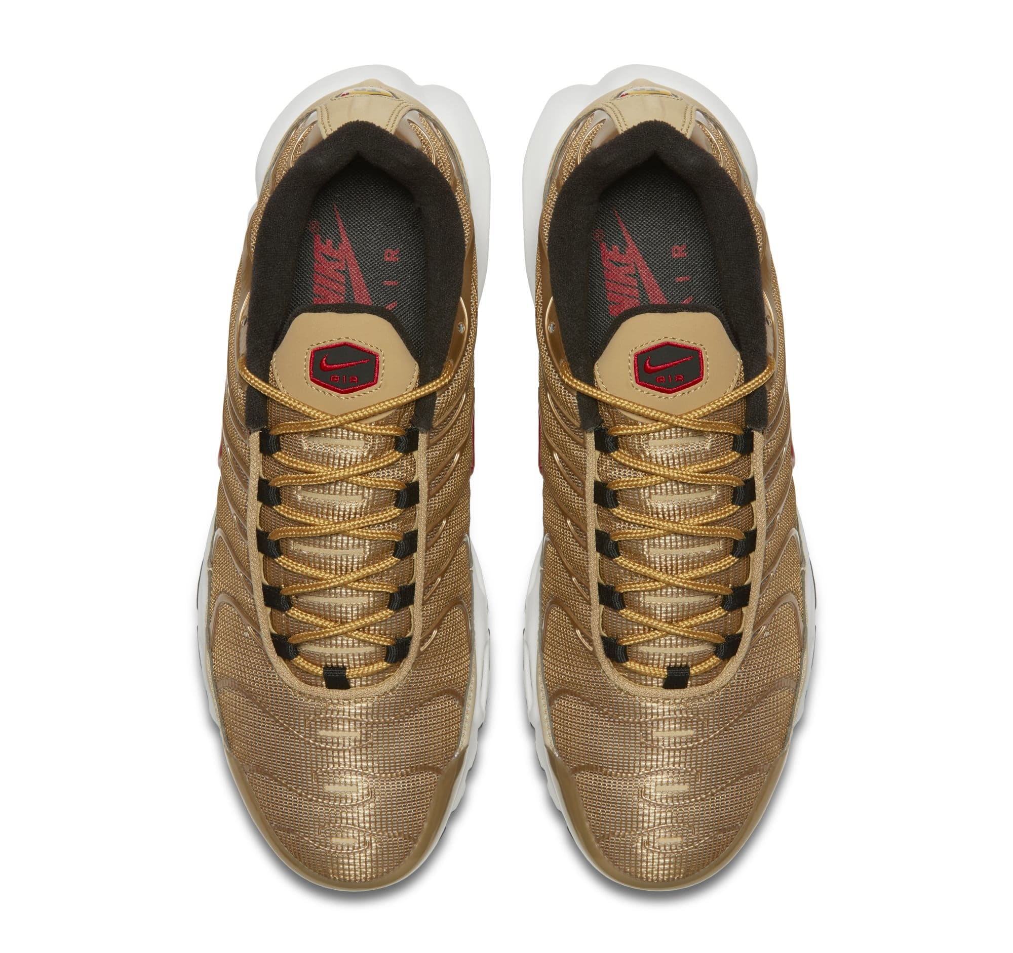 Nike Air Max Plus &#x27;Metallic Gold&#x27; 903827-700 (Top)