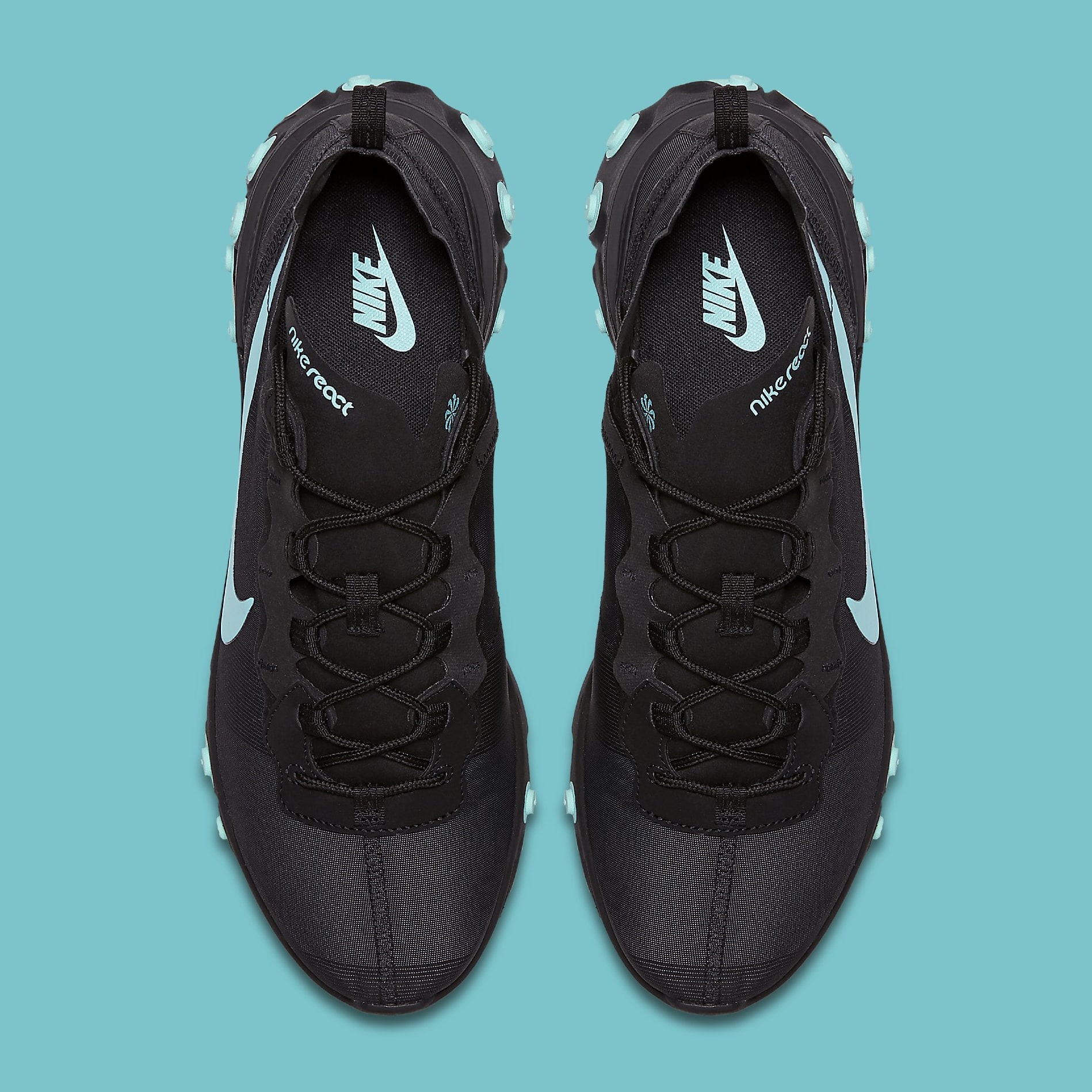 Nike React Element 55 Black Jade Release Date BQ6166-004 Top