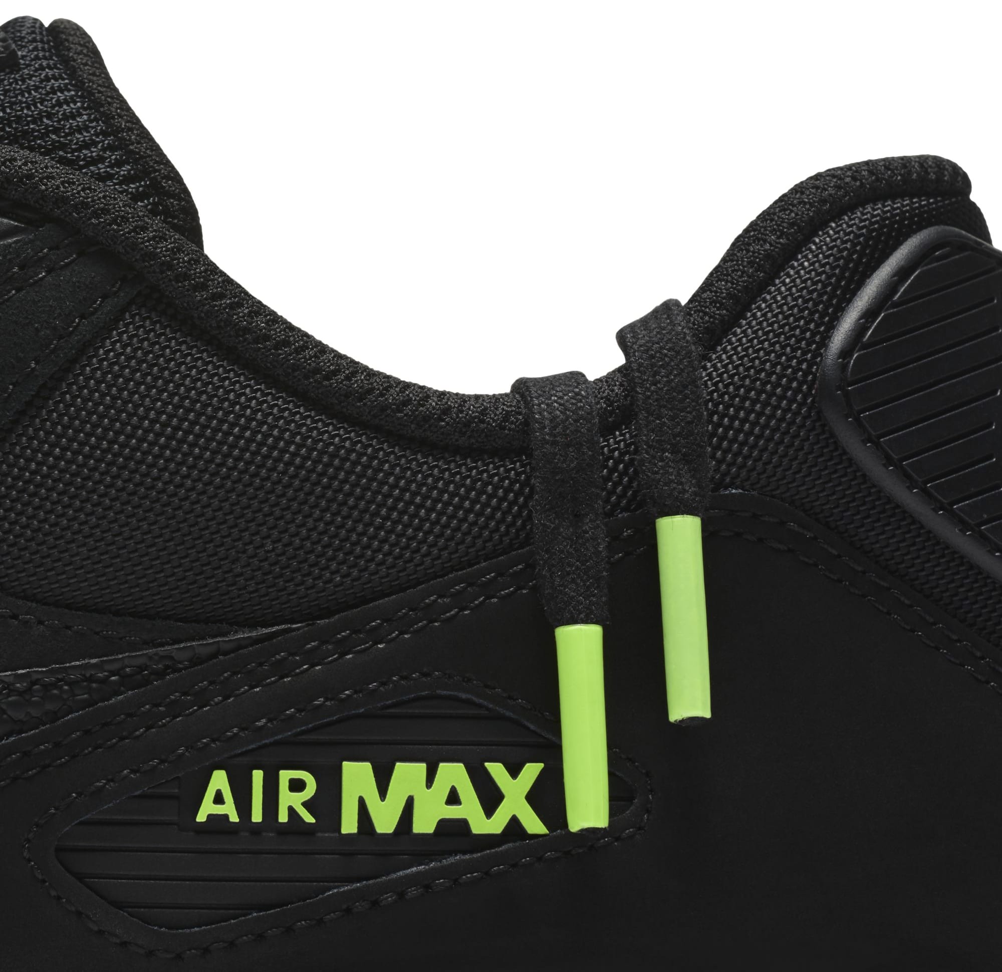 Nike Air Max 90 &#x27;Black/Volt&#x27; AQ6101-001 (Detail)