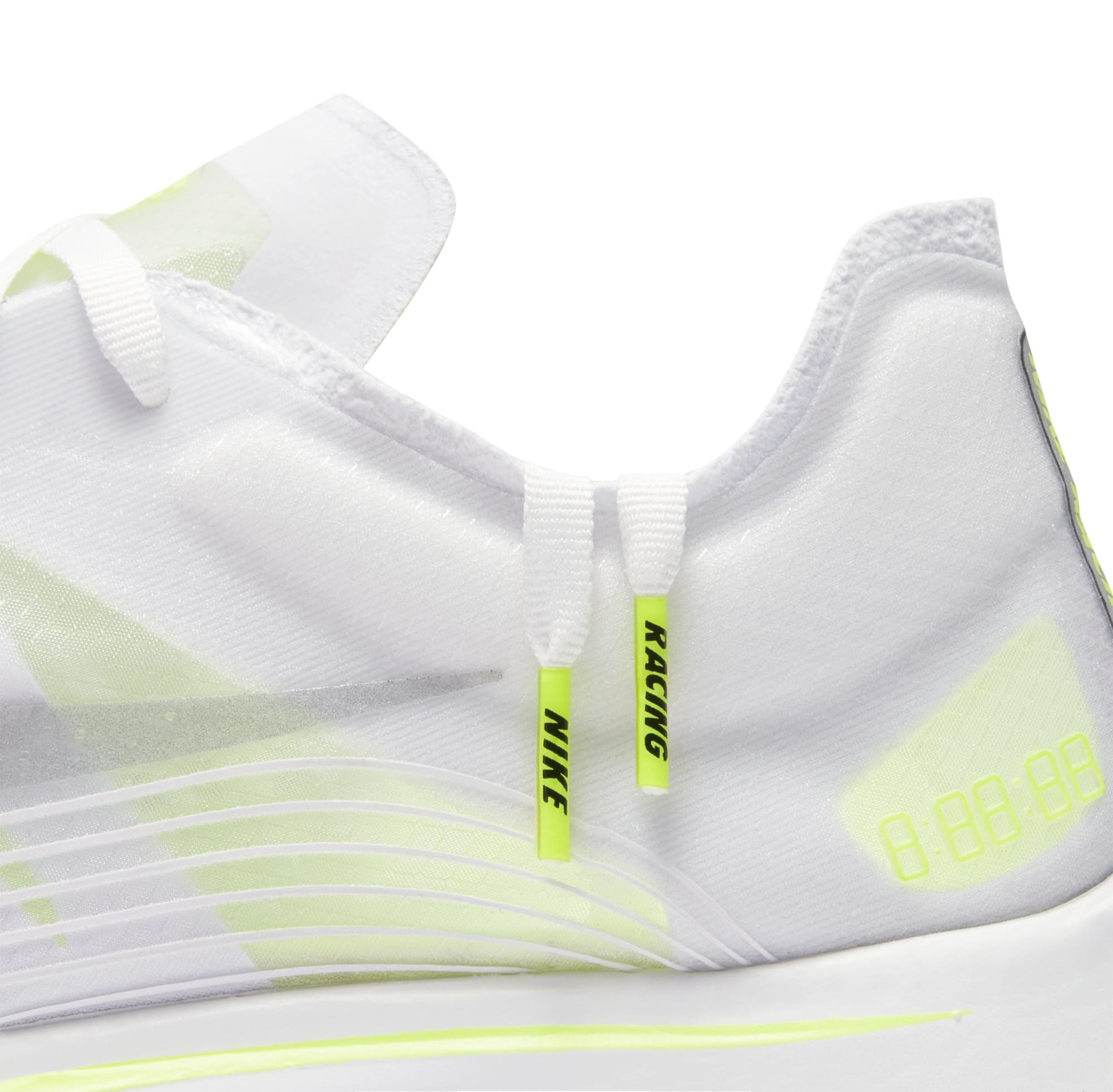 Nike Zoom Fly SP &#x27;White/Volt/Glow&#x27; AJ9282-107 (Detail)
