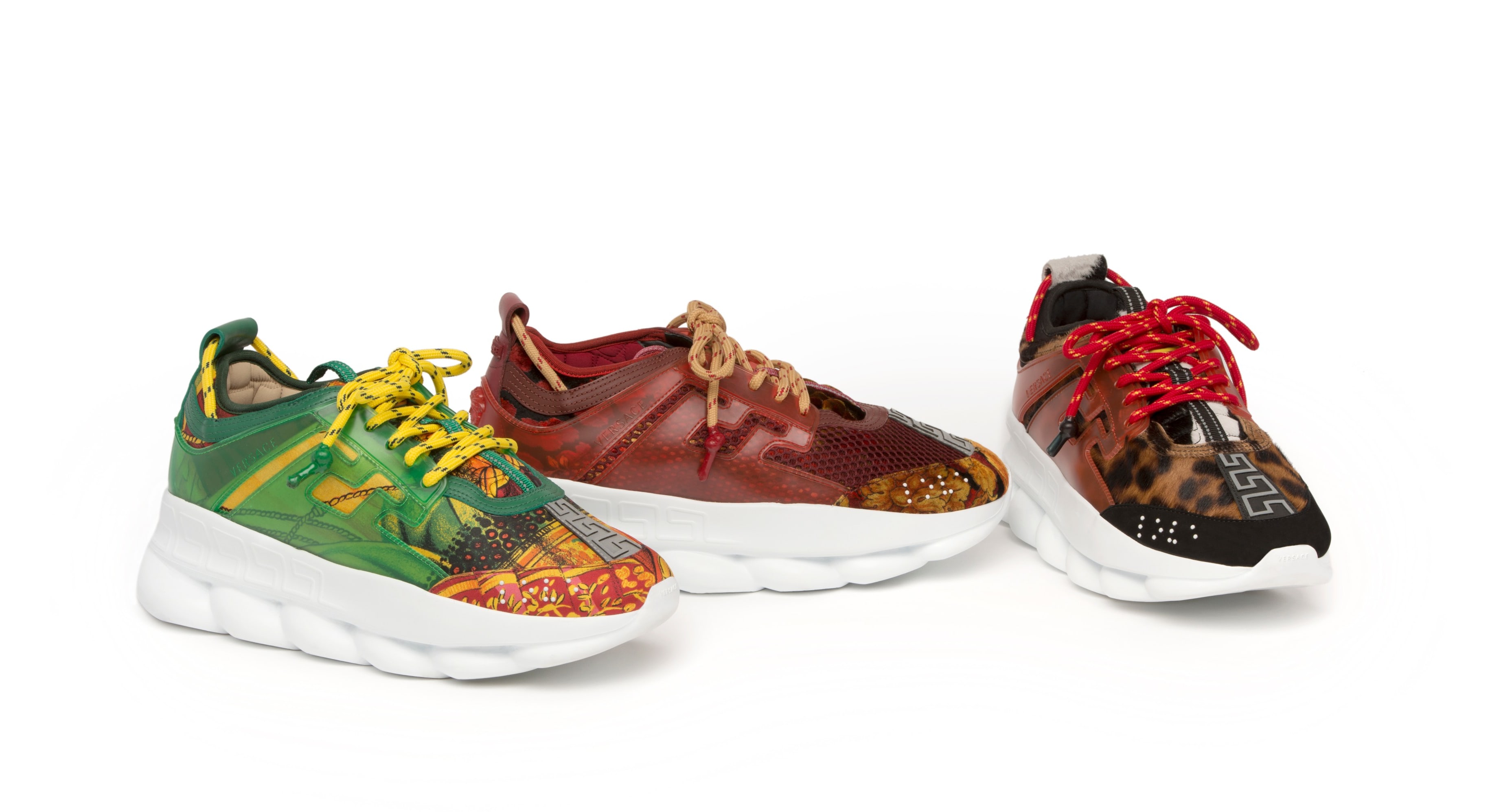 Versace Taps Goat to Sell Chain Reaction Sneaker – WWD