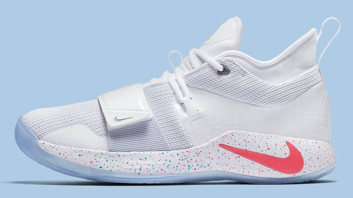 Nike PG 2.5 Playstation White Release Date BQ8388-100 Profile