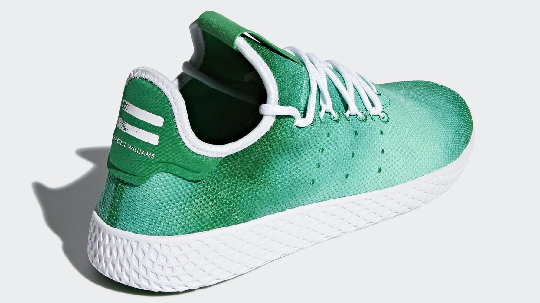 pharrell x adidas tennis hu bright green
