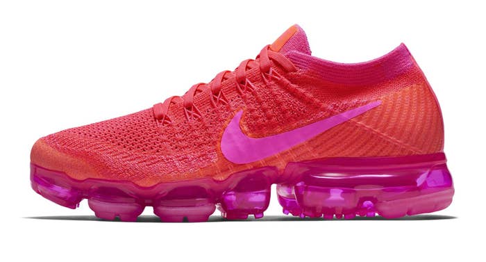 Nike Air Vapormax WMNS Bright Crimson/Hot Pink (Lateral)