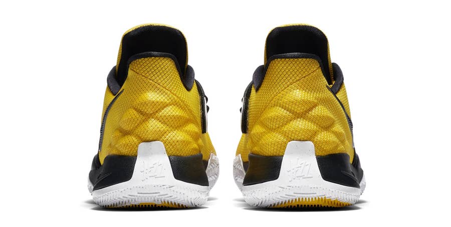 Black and Yellow Kyrie Lows on the Way Complex