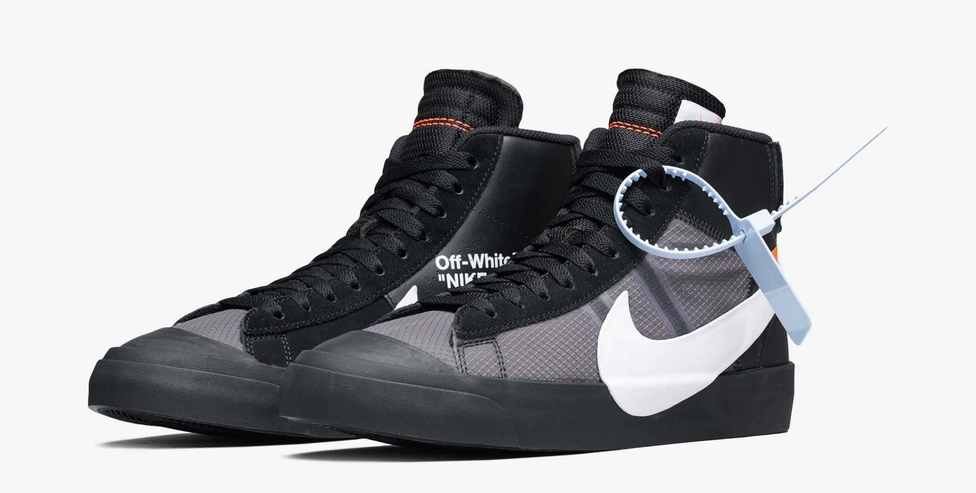 Off-White x Nike Blazer &#x27;Grim Reeper&#x27; AA3832-001 (Pair)