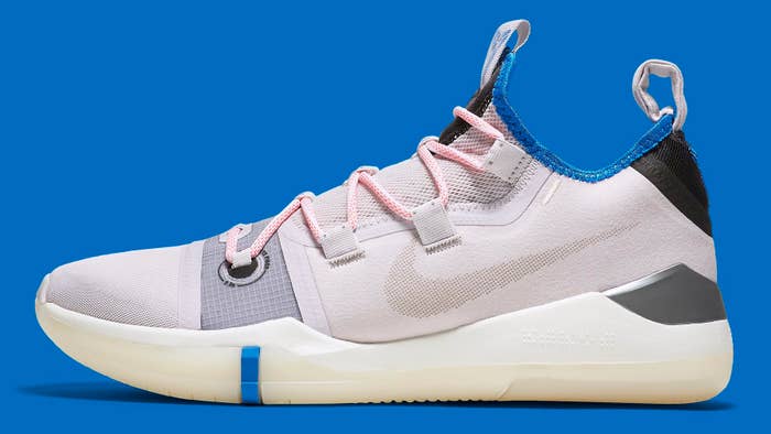 Nike Kobe A.D. White Pink Blue Release Date AV3555-004 Profile