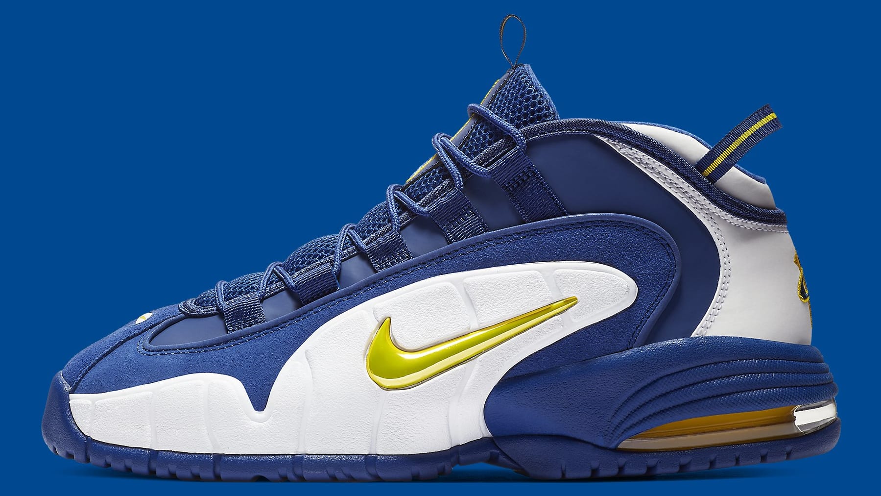 Nike Air Max Penny 1 Warriors Release Date 685153-401 Profile