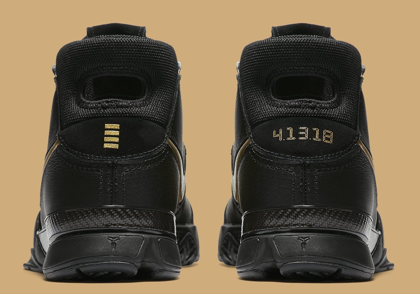 Nike Kobe 1 Protro &#x27;Mamba Day&#x27; AQ2728-002 (Heel)