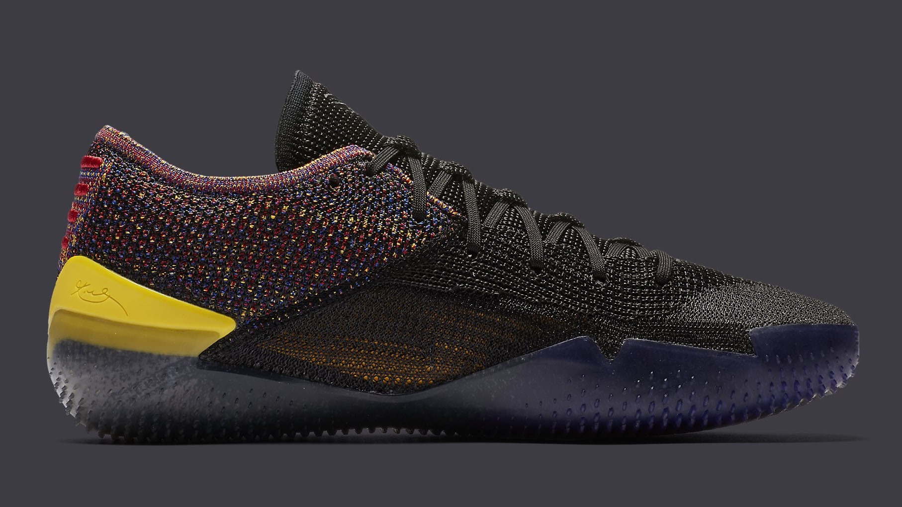 Nike Kobe A.D. NXT 360 Black Multicolor Release Date AQ1087-002 Medial