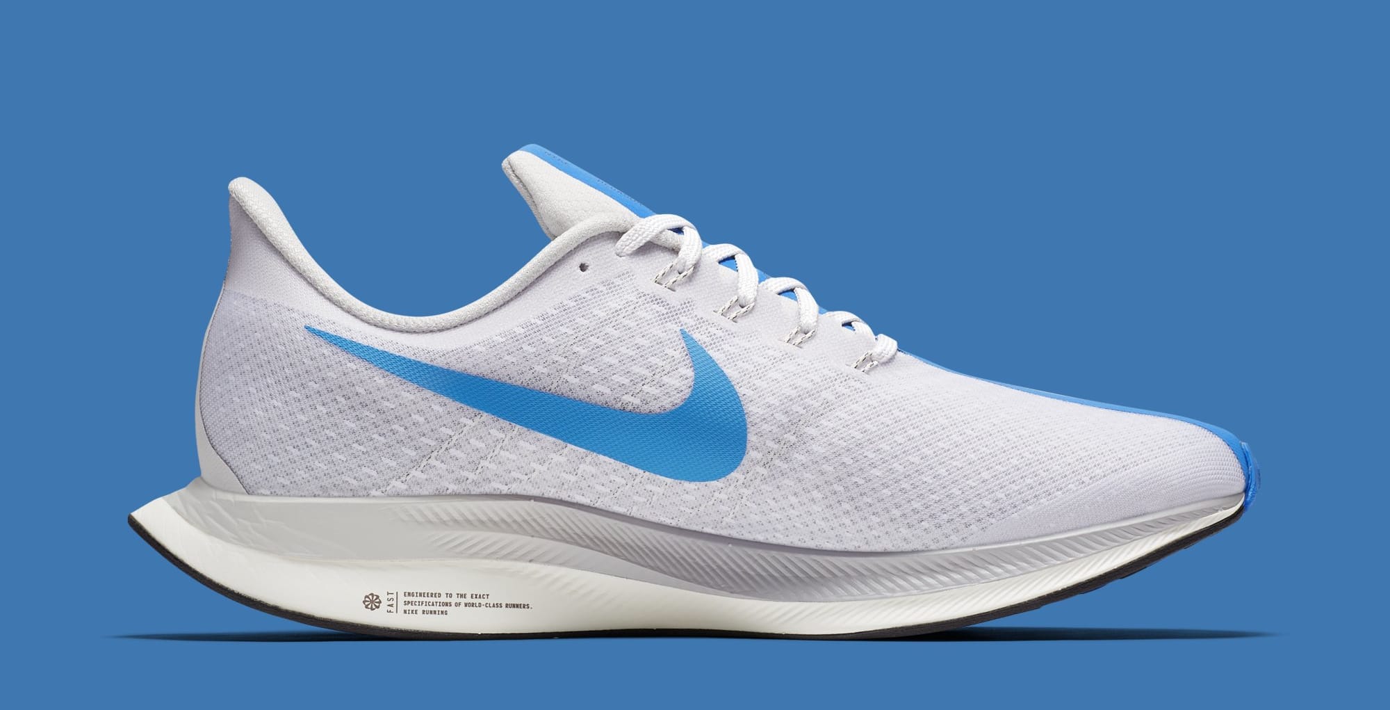 Nike Zoom Pegasus Turbo &#x27;White/Blue Hero/Vast Grey/Blue Void&#x27; AJ4114-140 (Medial)