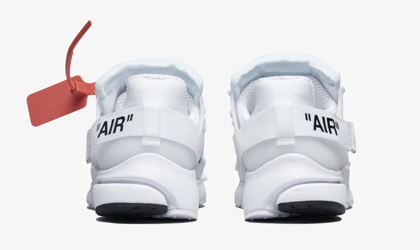 Off-White x Nike Air Presto &#x27;Polar Opposites/White&#x27; AA3830-100 (Heel)