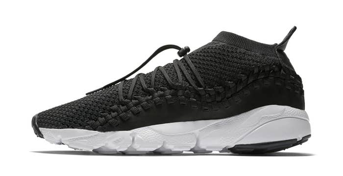 Nike Footscape Woven Chukka Flyknit &#x27;Black&#x27; AO5417-001 (Lateral)
