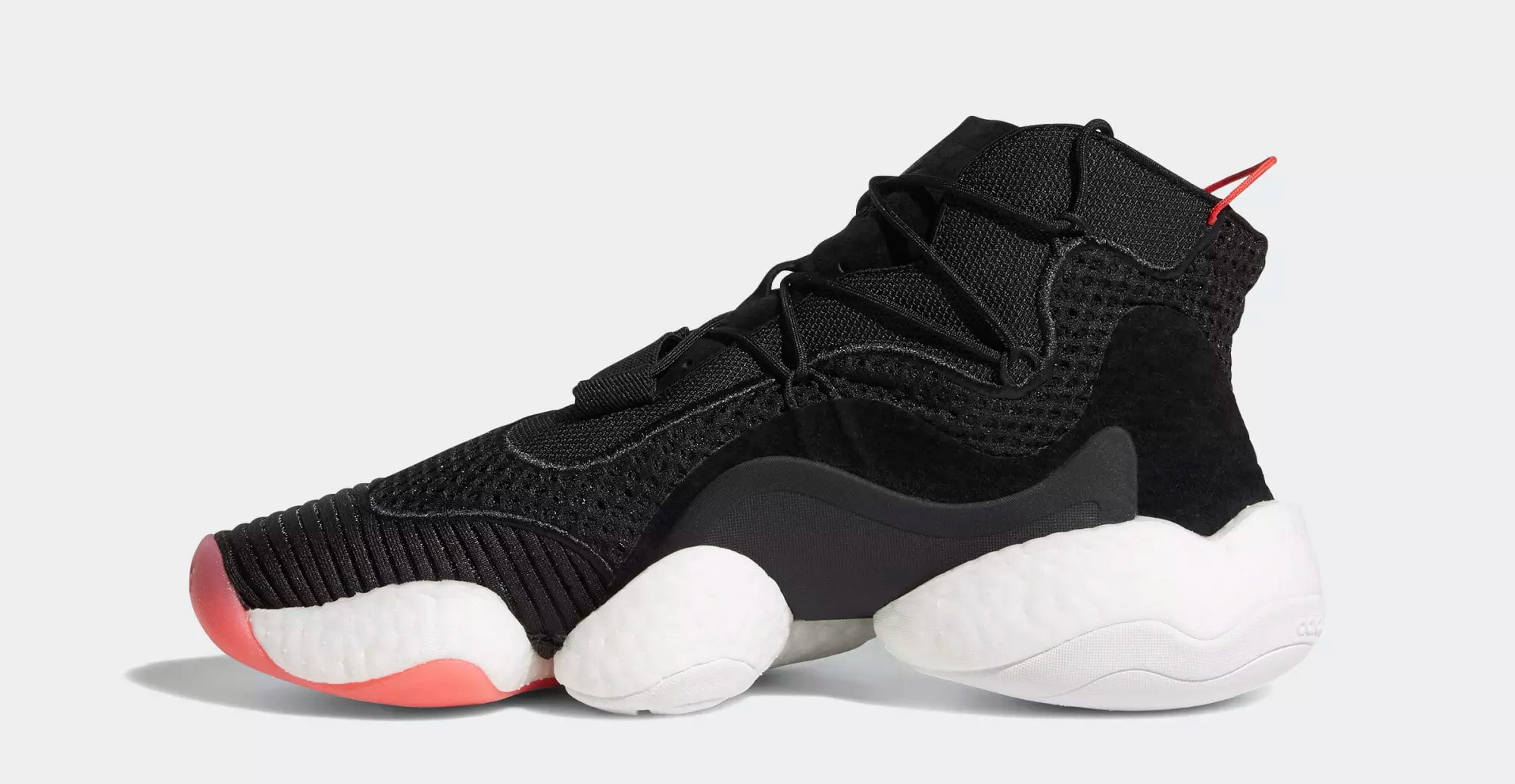 Adidas Crazy BYW &#x27;Core Black/Cloud White/Bright Red&#x27; B37480 (Medial)