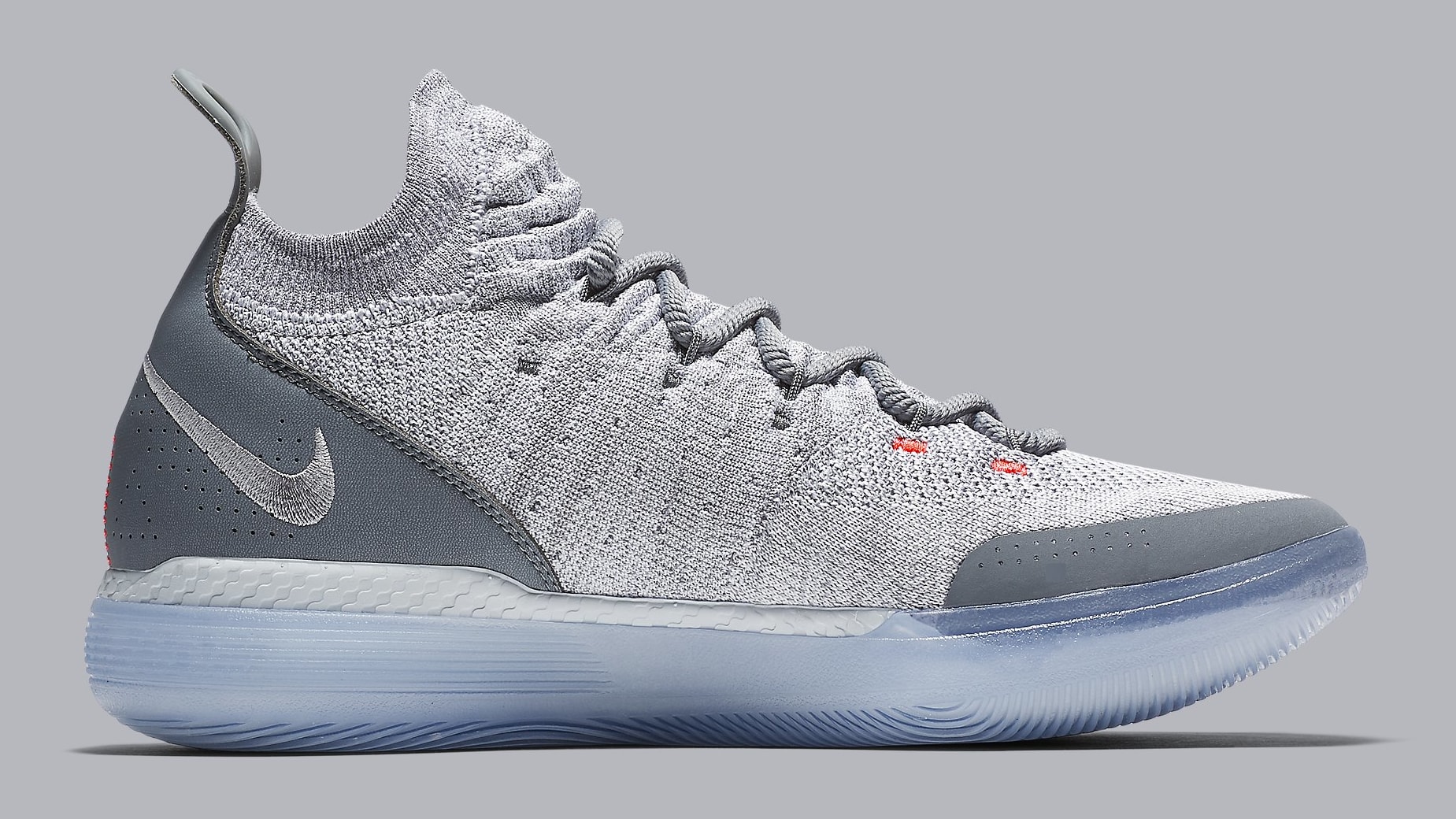Nike KD 11 Cool Grey Release Date AO2605-002 Medial