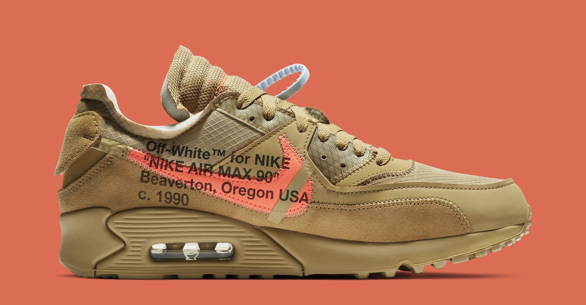 Desert Ore' Off-White x Air Max 90s Releasing Later Than Expected