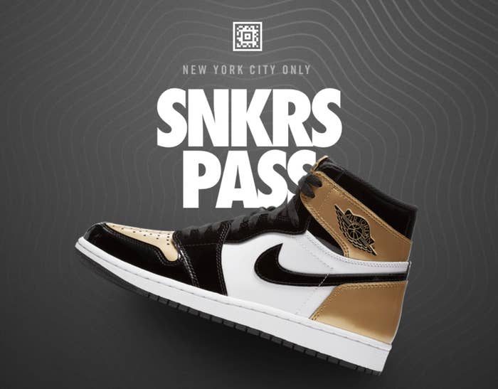 Air Jordan 1 &#x27;NRG&#x27; Nike SNKRS Pass