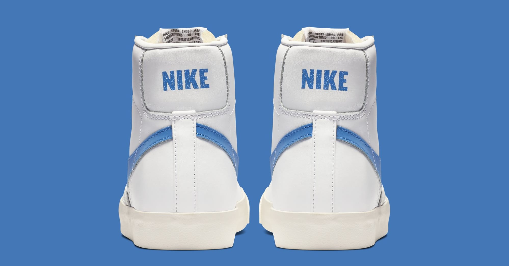 Nike Blazer Mid &#x27;77 &#x27;Pacific Blue&#x27; BQ6806-400 (Heel)