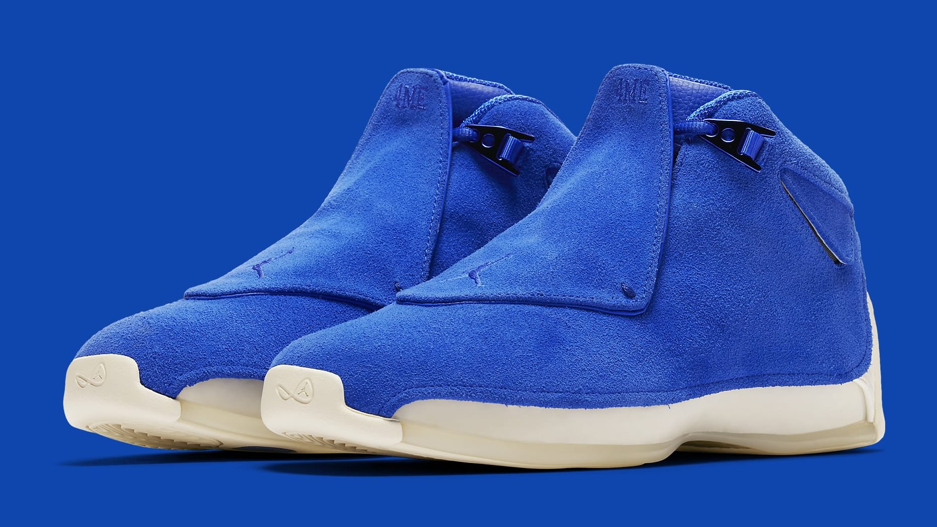 Air jordan 18 store blue suede