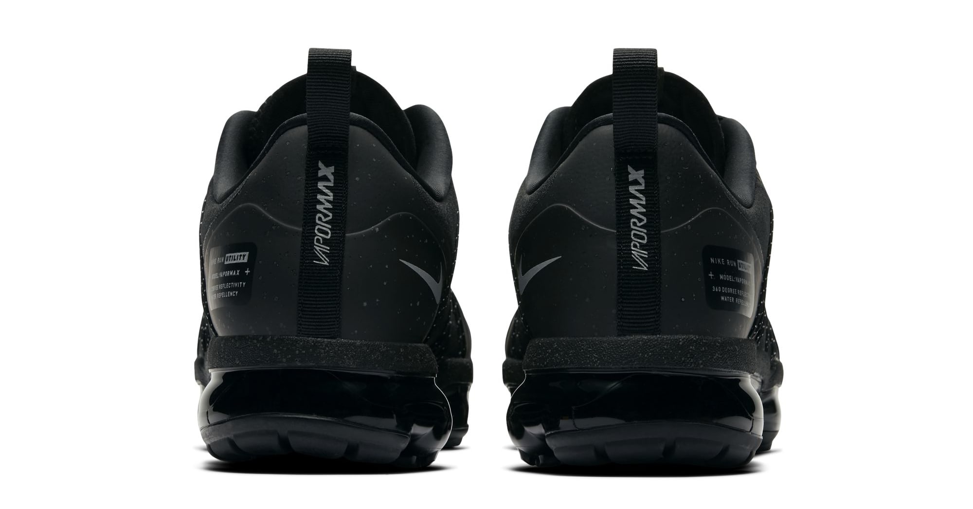 Nike Air VaporMax Run Utility &#x27;Black&#x27; (Heel)