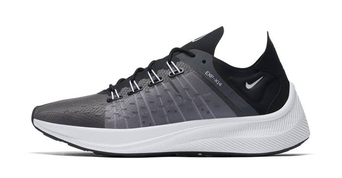 Nike WMNS EXP-X14 &#x27;Black/White/Wolf Grey&#x27; AO3170-001 (Lateral)